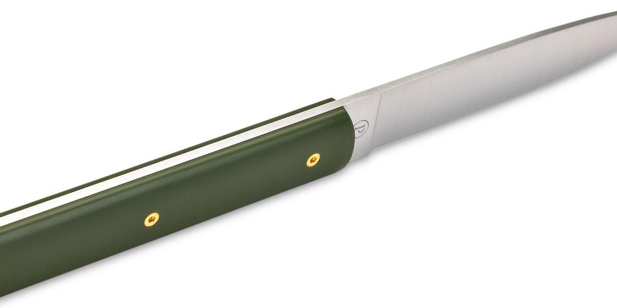 Vert Fougère Vis Or - Le couteau